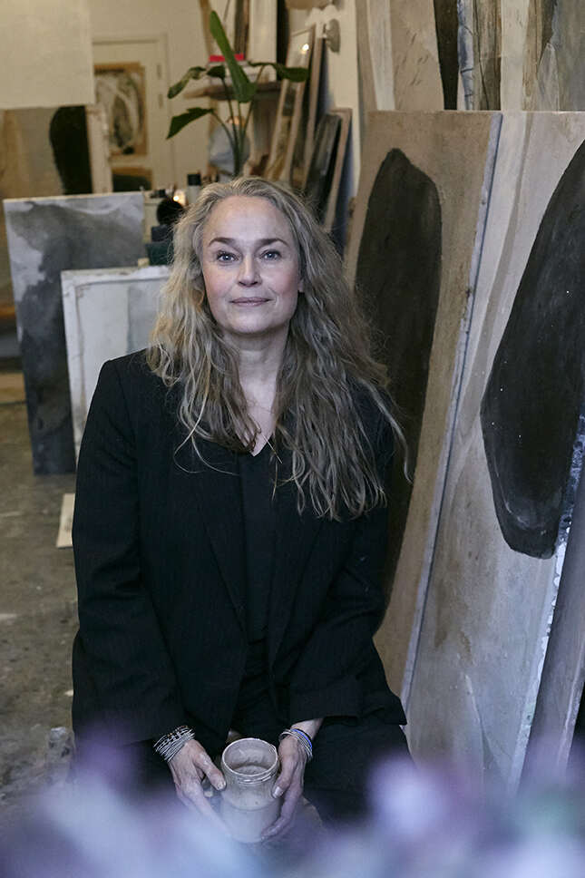 Anne Mark Møller i sit værksted