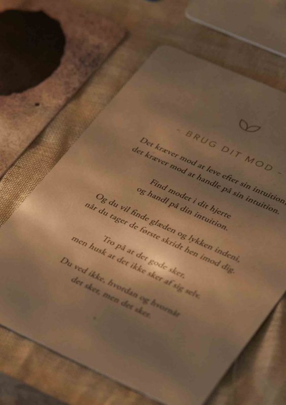Detalje fra Spirituelle kort 2