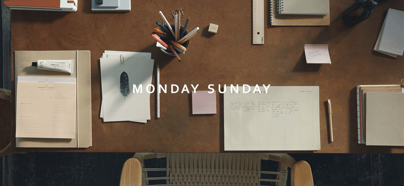 Monday Sunday – udvalgt visuelt arbejde 1