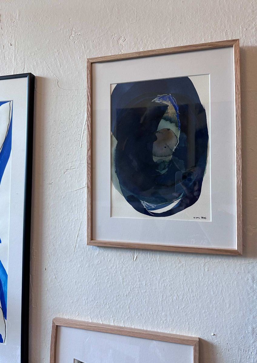 blue love circle